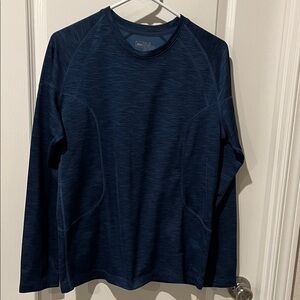 REI Men's Navy Long Sleeve Performance Crew